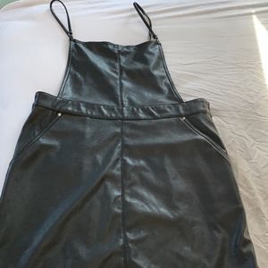 H&M Faux Leather Dress